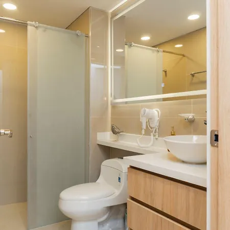 Apartamento Acogedora Frente Al Mar - Aeropuerto Cb617 *