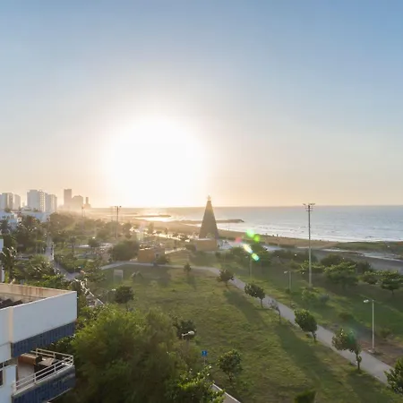 Acogedora Frente Al Mar - Aeropuerto Cb617 Apartamento